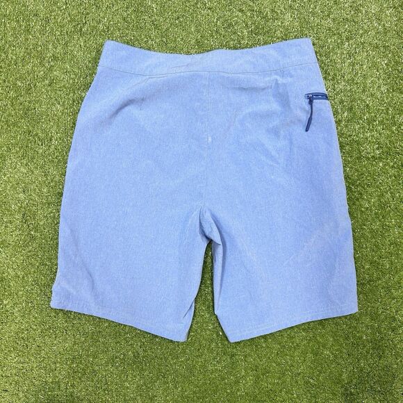 Vineyard Vines Heather Stretch Board Shorts Mens 28 Blue Swim Trunks - Picture 4 of 7